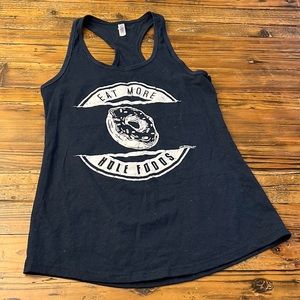 New Eat More Whole Foods Workout Tank Top